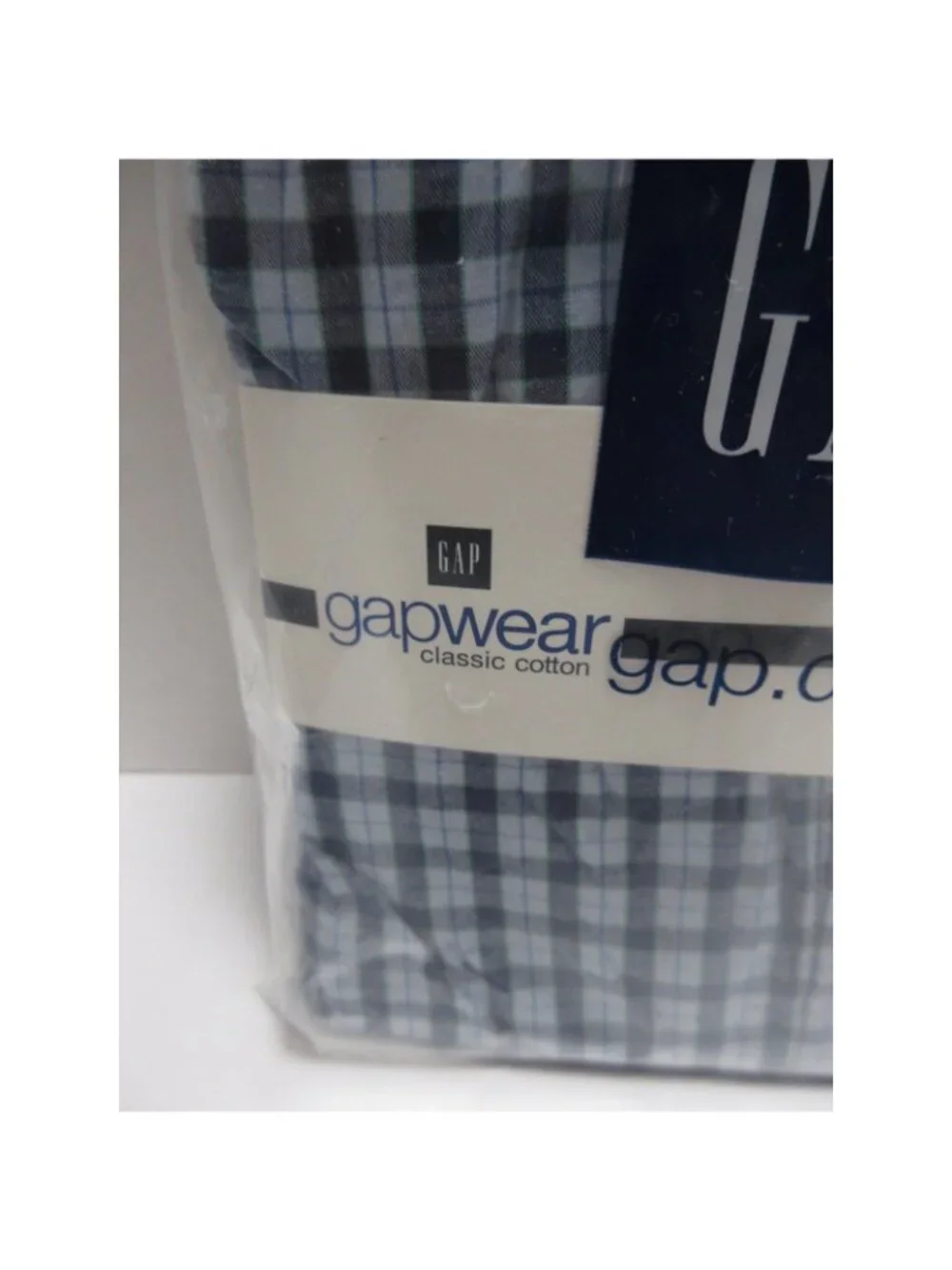 VINTAGE Gap Underwear XXL Boxer Forsythe Check Classic Cotton 2007 NEW